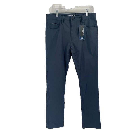 Kenneth Cole Slim Fit Tech Pant Gray 30 x 30 NWT Lightweight Golf - Picture 1 of 5